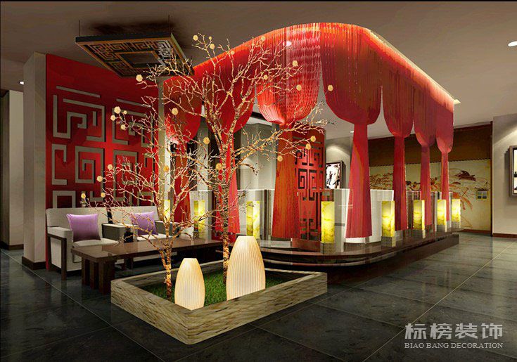 多福肥?；疱伈蛷d設(shè)計(jì)裝修6